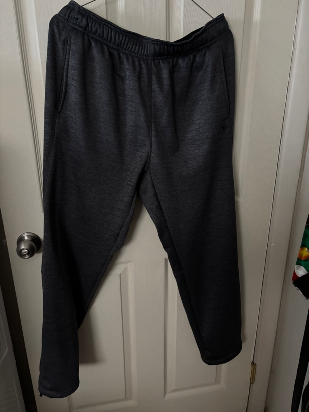 And1 Men's Dark Grey athletic Fleece Jogger Pants